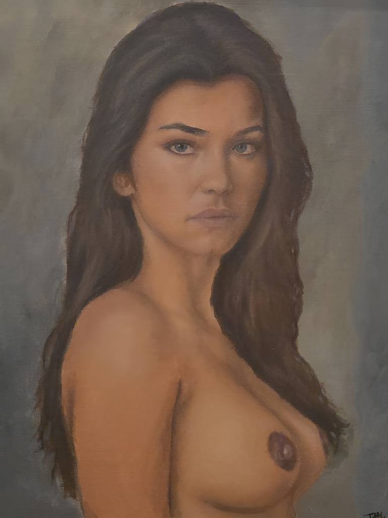 Original Portraiture People Painting by Tyler J Harding
