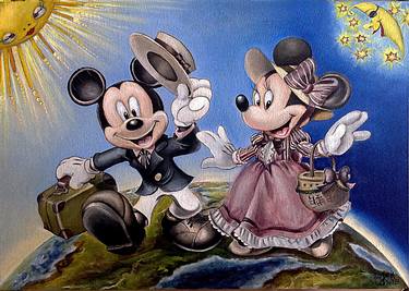 Mickey and Minnie are sweeping the planet thumb