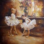 Little ballerinas by Christina Zelenskaya