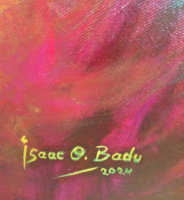 Original Portraiture Animal Painting by Isaac Opoku Badu