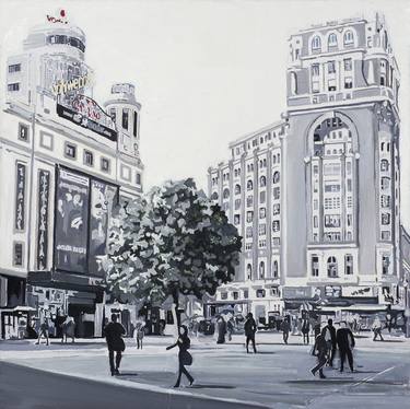 Original Cities Paintings by Paula Varona