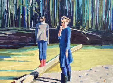 Original Figurative People Paintings by Erica Lambertson