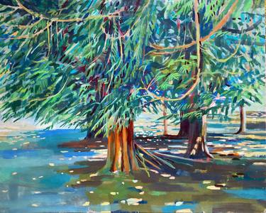 Original Realism Tree Paintings by Erica Lambertson