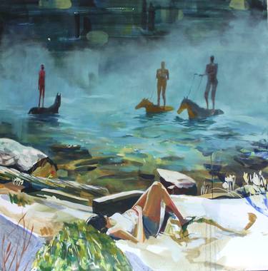 Print of Figurative Landscape Paintings by Erica Lambertson