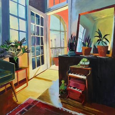 Print of Interiors Paintings by Erica Lambertson