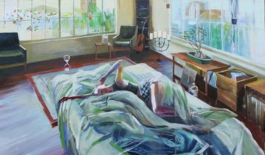 Print of Figurative Interiors Paintings by Erica Lambertson