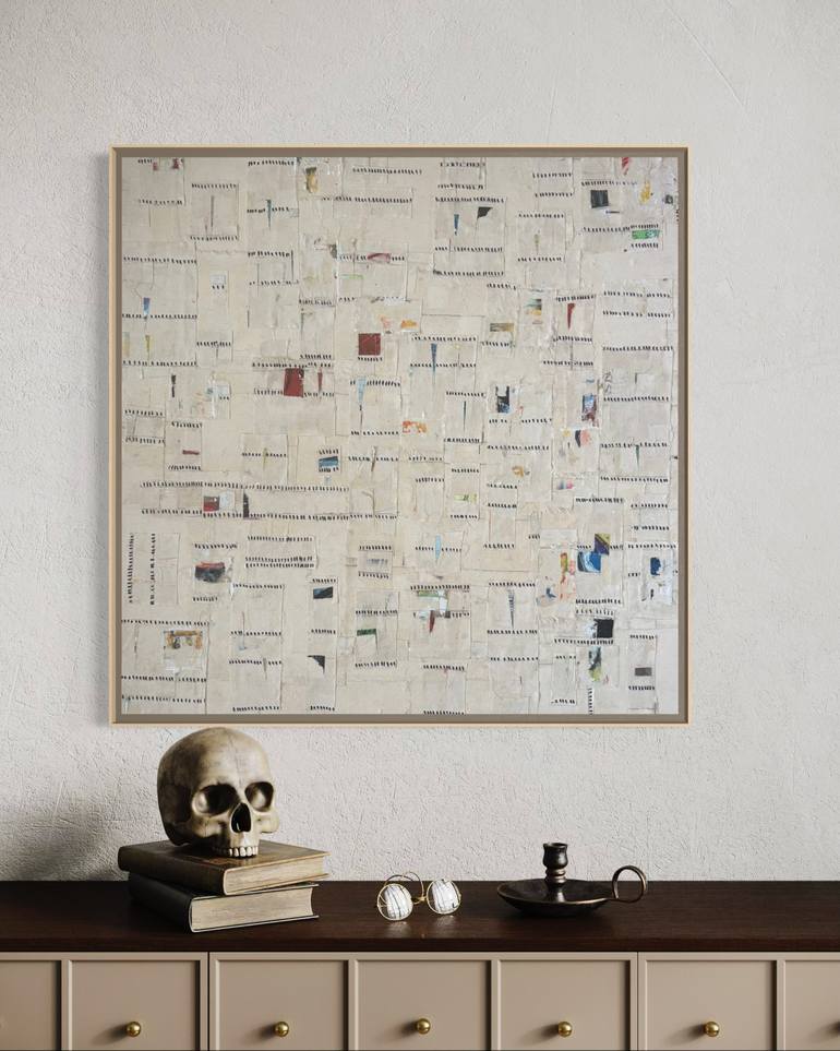 Original Contemporary Abstract Mixed Media by Crissy Renee Vosahlo