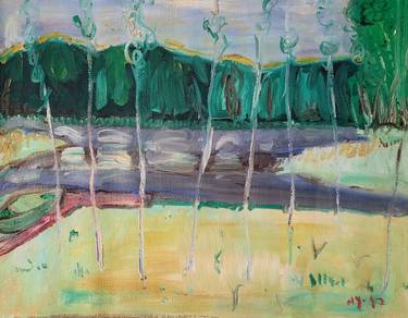 Original Contemporary Landscape Paintings by Anne Ylisirnio-Kemppanen