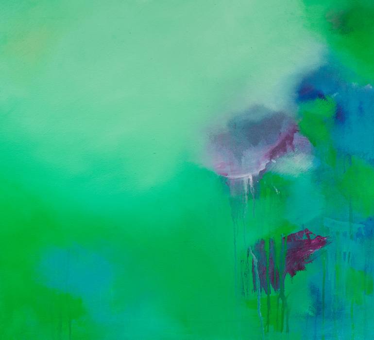 Print of Abstract Painting by Jo Kernon