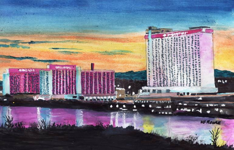 Original  Painting by kenneth moore