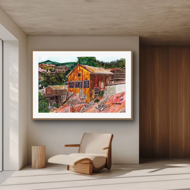 Original Realism Landscape Painting by Kenneth Moore