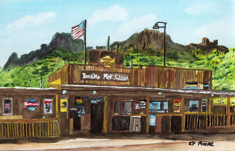 Original  Painting by kenneth moore