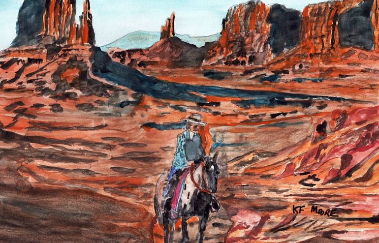 Original  Painting by kenneth moore