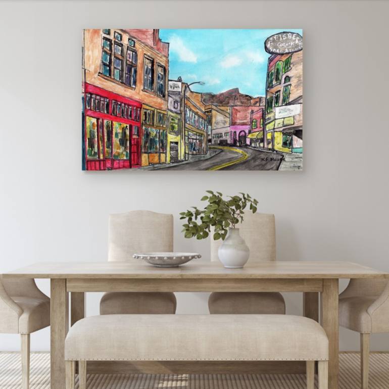 Original Realism Landscape Painting by Kenneth Moore
