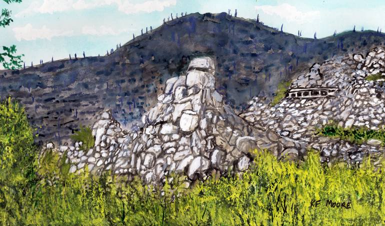Original  Painting by kenneth moore