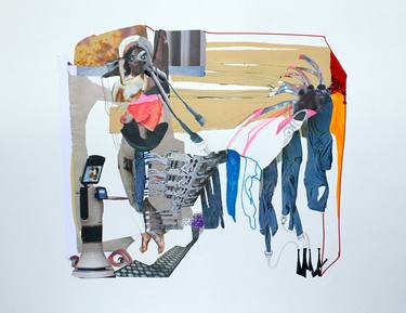 Print of Body Collage by Brigitta Kocsis