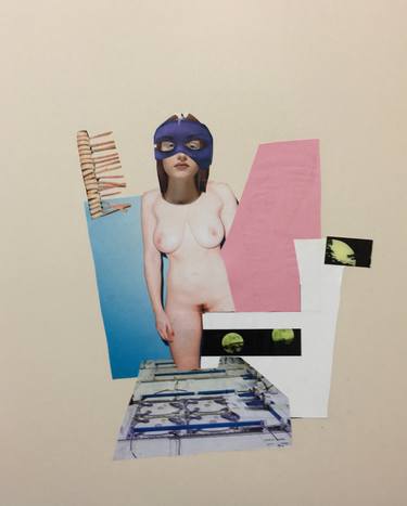 Print of Body Collage by Brigitta Kocsis