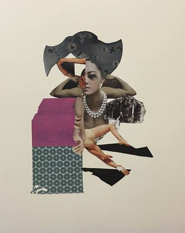 Original Body Collage by Brigitta Kocsis