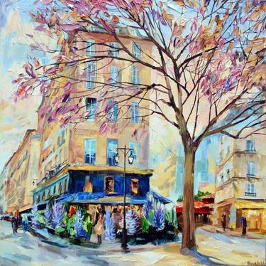 Print of Impressionism Cities Paintings by Olga Novokhatska