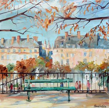 Print of Impressionism Cities Paintings by Olga Novokhatska