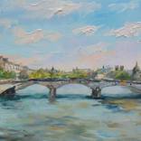 La Seine, Paris by Olga Novokhatska