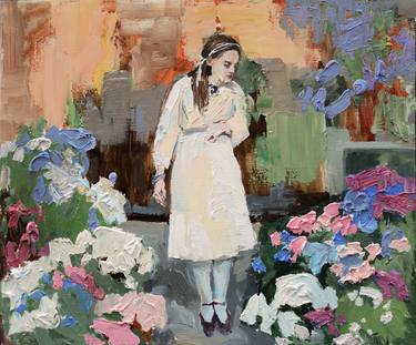 Print of Floral Paintings by Olga Novokhatska