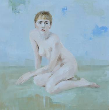 Print of Impressionism Nude Paintings by Olga Novokhatska
