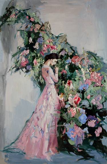 Original Floral Paintings by Olga Novokhatska