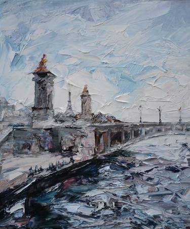 Print of Impressionism Cities Paintings by Olga Novokhatska