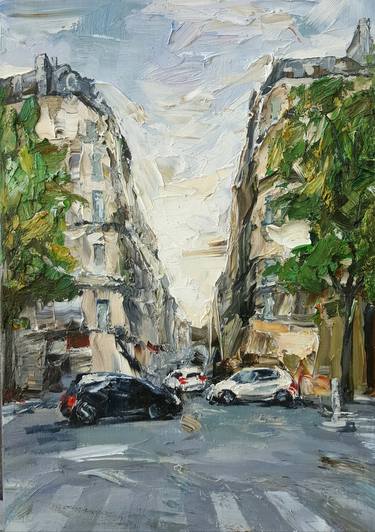 Print of Expressionism Cities Paintings by Olga Novokhatska