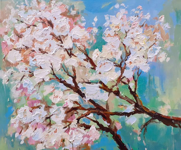 spring blossom art