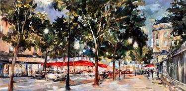 Print of Impressionism Cities Paintings by Olga Novokhatska