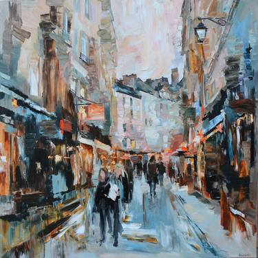 Print of Impressionism Cities Paintings by Olga Novokhatska