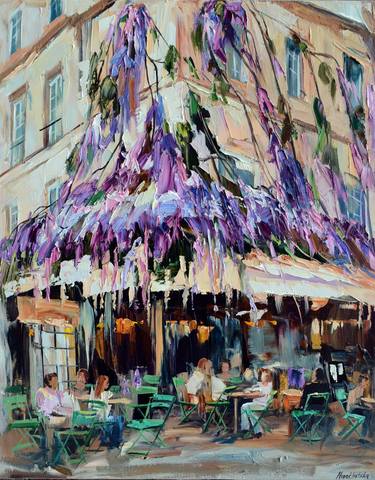 Print of Impressionism Cities Paintings by Olga Novokhatska