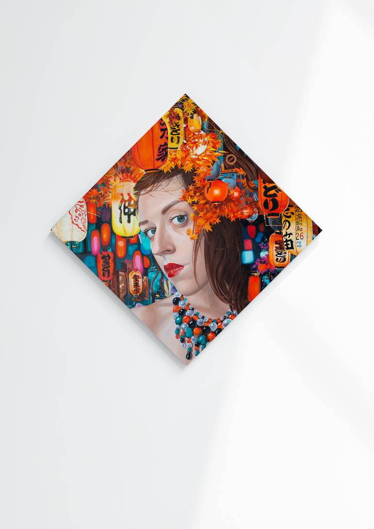 Original Figurative Women Painting by Yulia Katkova