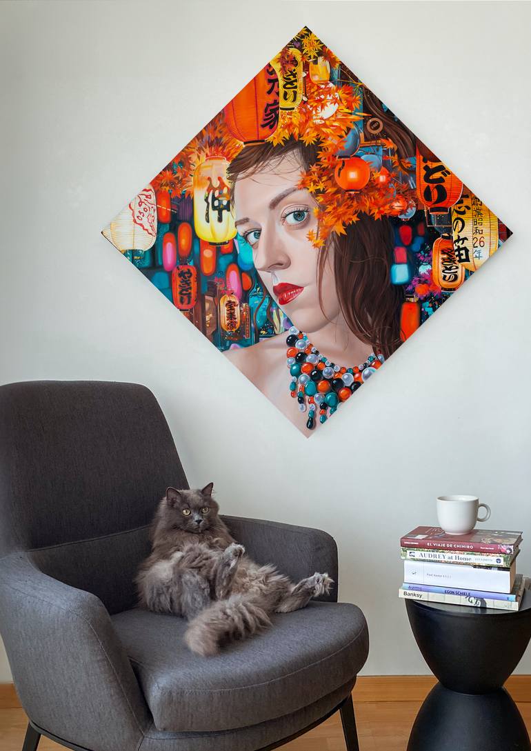 Original Figurative Women Painting by Yulia Katkova