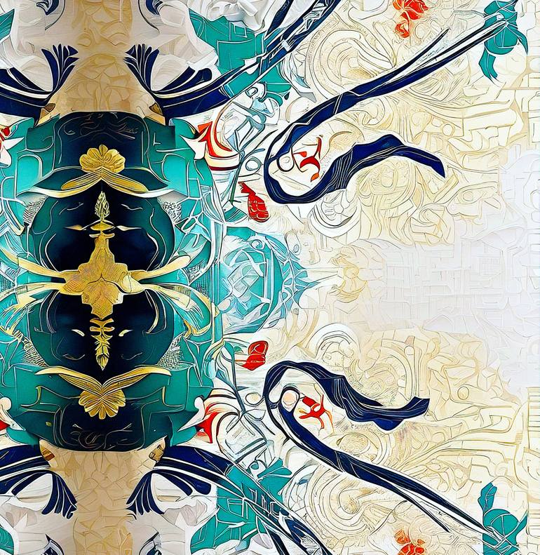 Original Abstract Patterns Digital by Masanobu Tsuda