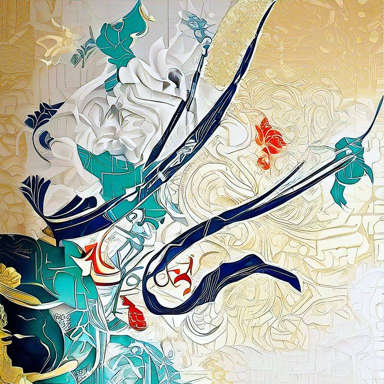 Original Abstract Patterns Digital by Masanobu Tsuda