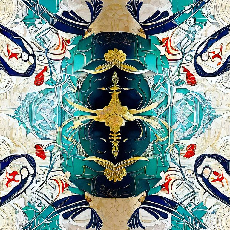 Original Abstract Patterns Digital by Masanobu Tsuda