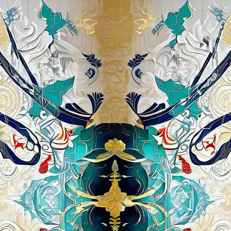 Original Abstract Patterns Digital by Masanobu Tsuda