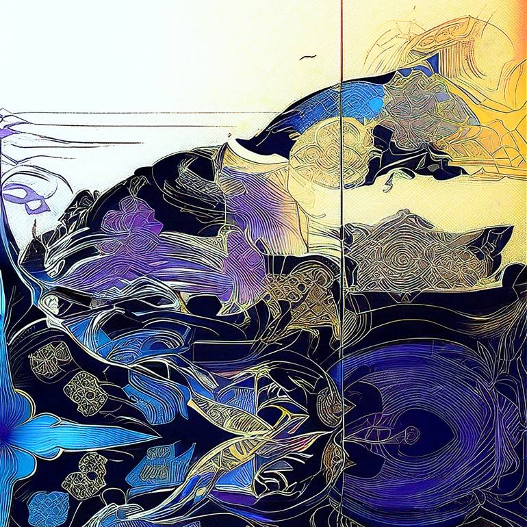 A test to uncover the beauty of the deep mind Digital by Masanobu Tsuda ...