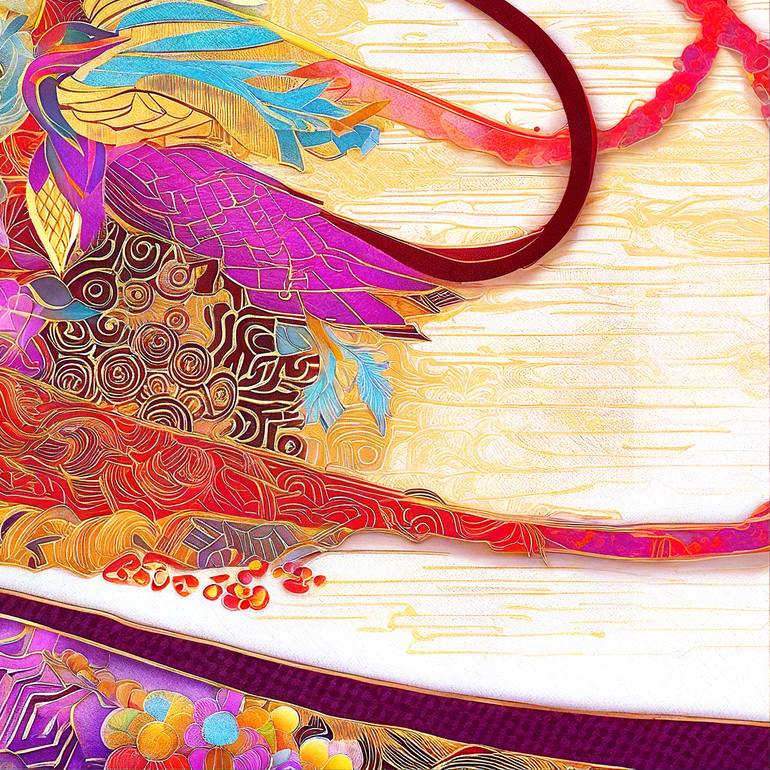 Original Abstract Fantasy Digital by Masanobu Tsuda