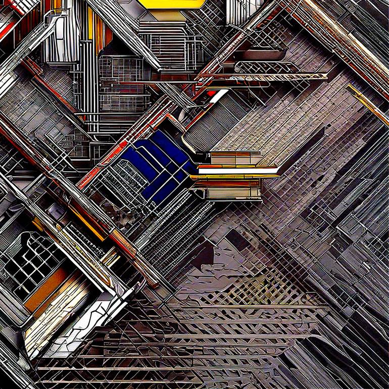 Original Algorithmic Science/Technology Digital by Masanobu Tsuda