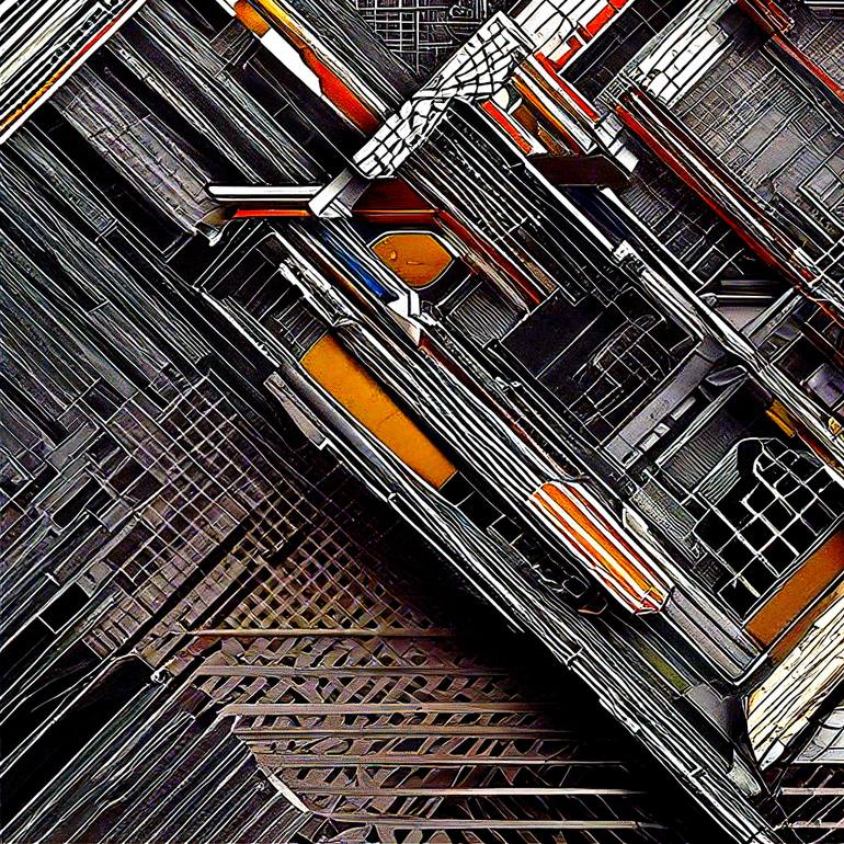 Original Algorithmic Science/Technology Digital by Masanobu Tsuda