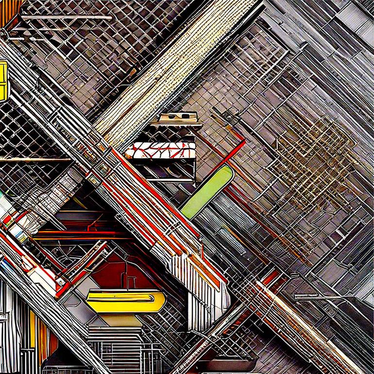 Original Algorithmic Science/Technology Digital by Masanobu Tsuda