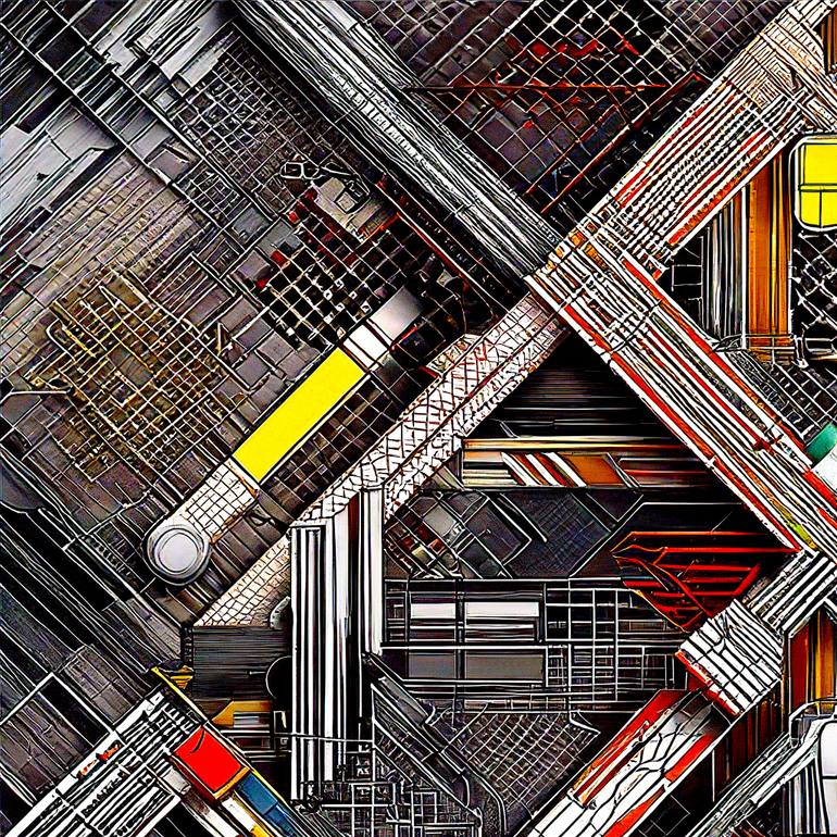 Original Algorithmic Science/Technology Digital by Masanobu Tsuda