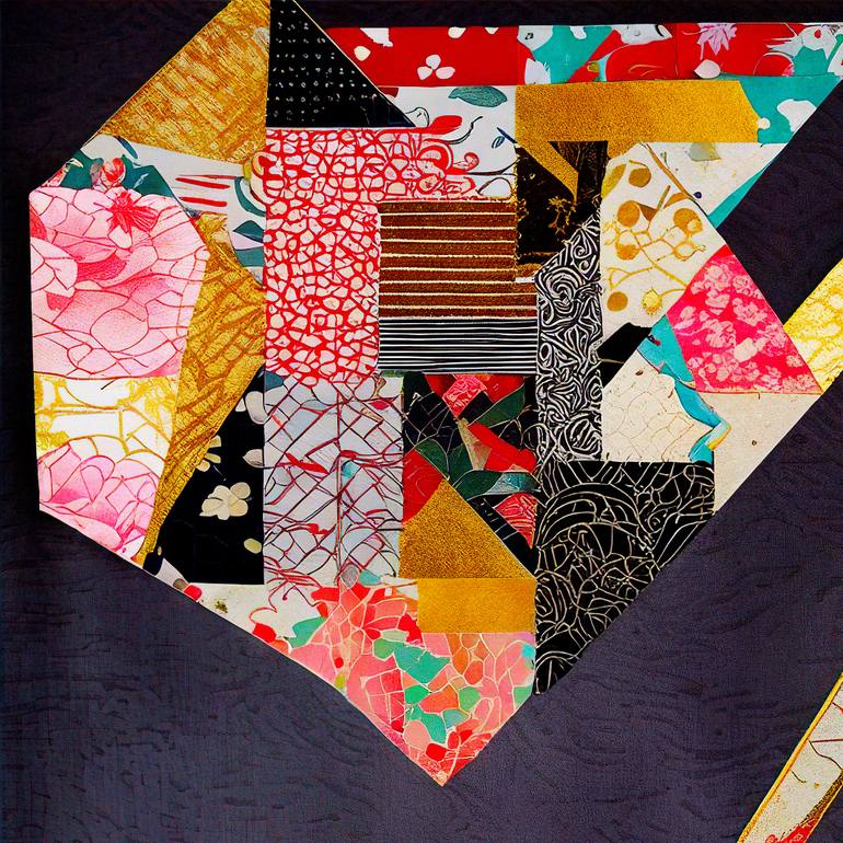Original Algorithmic Patterns Digital by Masanobu Tsuda