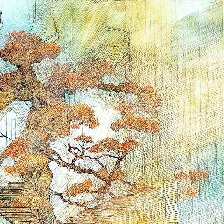 Original Algorithmic Fantasy Digital by Masanobu Tsuda