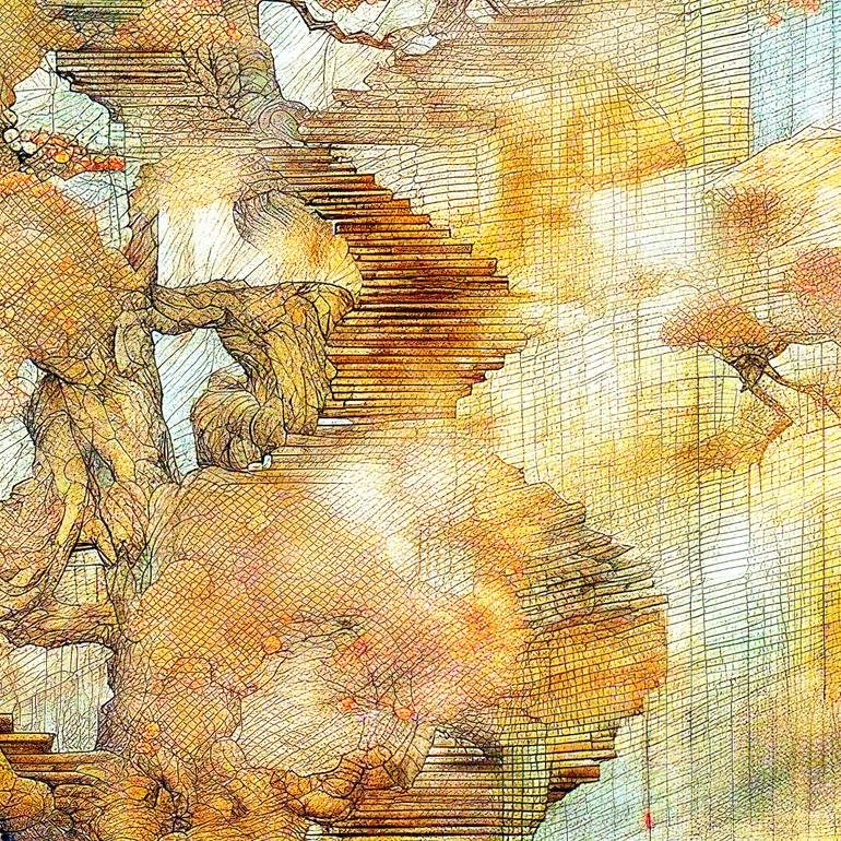 Original Algorithmic Fantasy Digital by Masanobu Tsuda