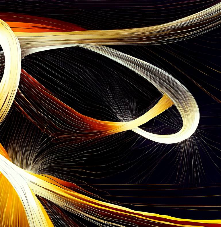 Original Algorithmic Abstract Digital by Masanobu Tsuda